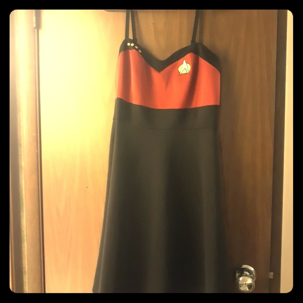 Star Trek Delta Shield Cosplay Skater Dress